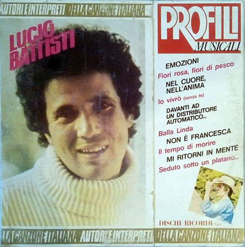 MUSICA ITALIANA - CD - VINILI - LP -: lucio battisti - lp vinile usato  serie profili musicali 1982